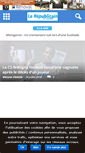 Mobile Screenshot of le-republicain.fr