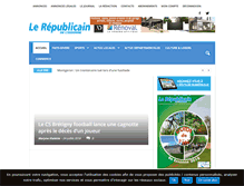 Tablet Screenshot of le-republicain.fr